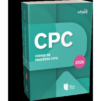 C-digo De Processo Civil 2026 - Coleção Minic-digos