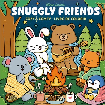 Snuggly Riends: Cozy & Comy - Livro De Colorir