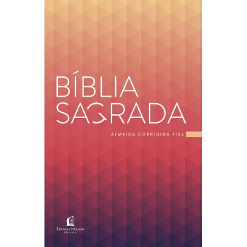 Bíblia Acf Prisma Coral, Brochura, Econômica