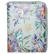 Meu Plano Perfeito, Planner Sem Data Com Sobrecapa De Zíper Em Couro-soft, Capa Aquarela | Planner 2026 Meu Plano Perfeito, Planner Sem Data Com Sobrecapa De Zíper Em Couro-soft, Capa Aquarela | Planner 2026