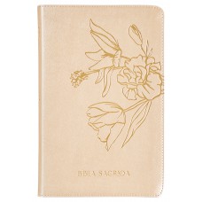 The Purpose Book: Bíblia Sagrada, A21, Capa Couro-soft Bege, Lores
