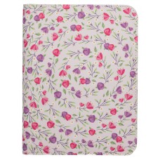 Meu Plano Perfeito: Lorescer, Planner Anual Não Datado Para Adolescentes Com Capa Sobrecapa De Zíper Em Couro-soft, Capa Rom?ntica Com Flores | Planner 2025