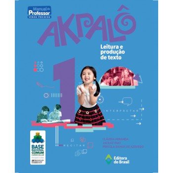 Akpalô - Leitura E Produção De Texto - 1º Ano - Ensino Fundamental I