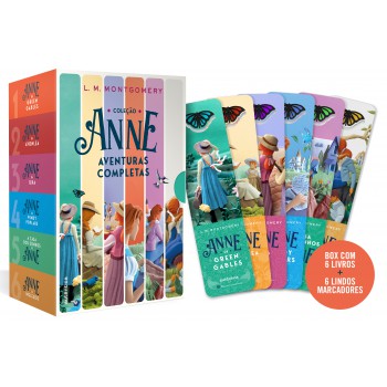 Coleção Anne De Green Gables Em 6 Volumes - Aventuras Completas