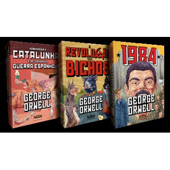 Box - O Melhor De George Orwell - 1984; A Revolução Dos Bichos; Homenagem à Catalunha E Guerra Espanhola