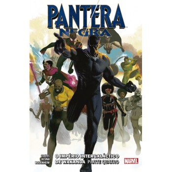 Pantera Negra: Império Intergaláctico De Wakanda Vol.04: Nova Marvel Deluxe