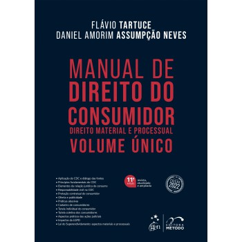 Manual De Direito Do Consumidor - Direito Material E Processual - Volume único