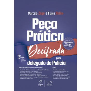 Coleção Decifrado - Peça Prática Decifrada Para Delegado De Polícia