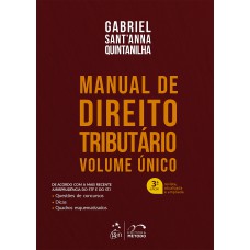 Manual De Direito Tributário - Volume único