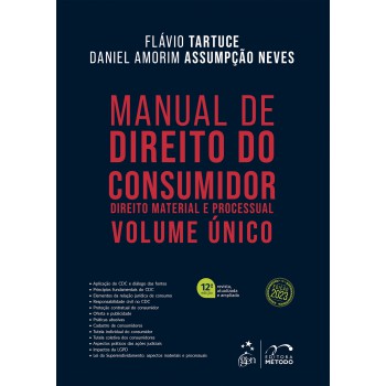 Manual De Direito Do Consumidor - Volume único