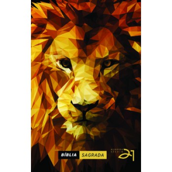 Bíblia A21 Capa Dura - Lion Efeito Low Poly