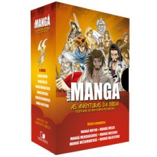 Box Série Mangá - Série Completa: As Aventuras Da Bíblia Contadas De Uma Forma Inovadora