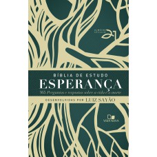 Bíblia De Estudo Esperança - Capa Dura - árvore: 365 Perguntas E Respostas Sobre A Vida E A Morte