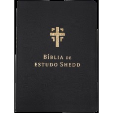 Bíblia De Estudo Shedd - Couro Legítimo Preto