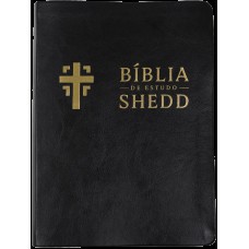 Bíblia De Estudo Shedd - Couro Sintético Preto