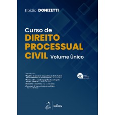 Curso De Direito Processual Civil - Volume único