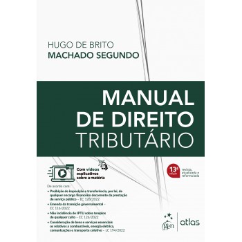 Manual De Direito Tributário