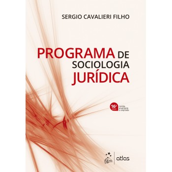 Programa De Sociologia Jurídica