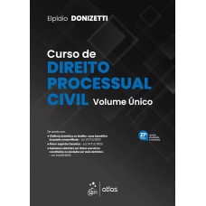 Curso De Direito Processual Civil - Vol. único