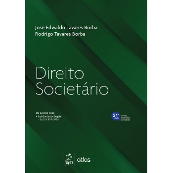 Direito Societário - 21ª Edição 2025