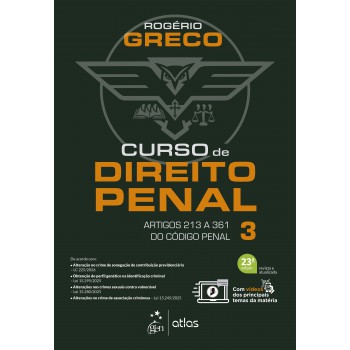 Curso De Direito Penal Vol.3 - 23ª Edição 2026