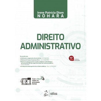 Direito Administrativo - 15ª Edição 2026