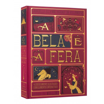 A Bela E A Fera - Edição De Luxo Ilustrada E Com Elementos Interativos Do Estúdio Minalima