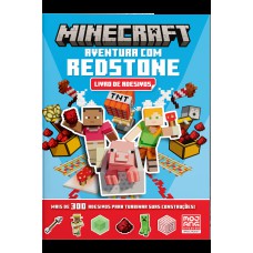 Minecraft | Aventura Com Redstone (livro De Adesivos)