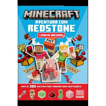 Minecraft | Aventura Com Redstone (livro De Adesivos)
