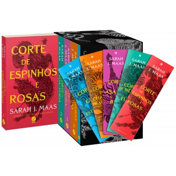 Box Corte De Espinhos E Rosas (novas Capas) - Acompanha Marcadores