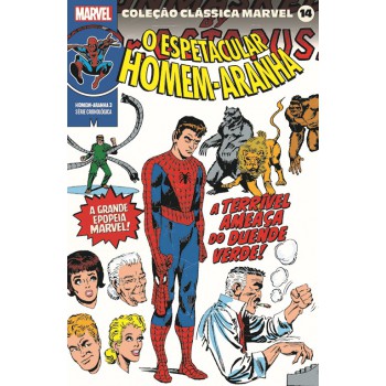 Coleção Clássica Marvel Vol. 14 - Homem-aranha Vol. 3