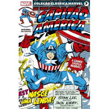 Coleção Clássica Marvel Vol. 7 - Capitão América Vol. 1