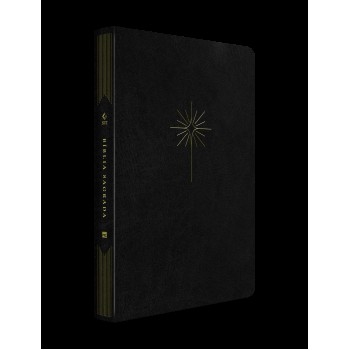 Bíblia Nvt Ilament (preta, Luxo Couro Sintético): Slim Letra Grande