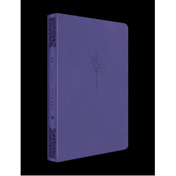 Bíblia Nvt Ilament (lilás, Luxo Couro Sintético): Slim Letra Grande