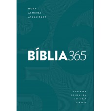 Bíblia 365 Naa - Capa Verde: Nova Almeida Atualizada