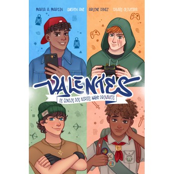 Valentes - Releituras Modernas De Contos De Fadas, Com Cartela De Cards, Pintura Trilateral E Ilustrações Internas Coloridas
