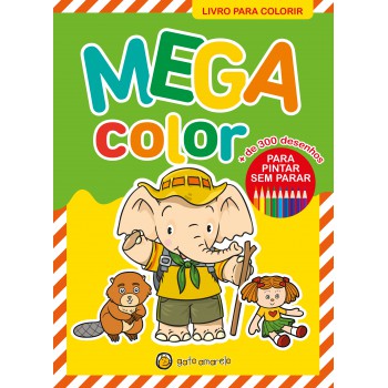 Mega Color 1: Livro Para Colorir