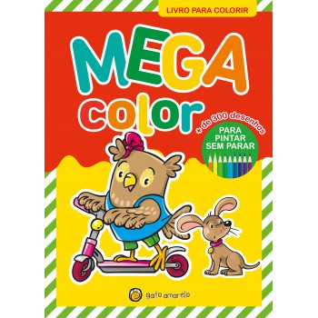 Mega Color 2: Livro Para Colorir