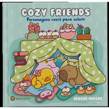 Cozy Riends: Personagens Retr- Para Colorir
