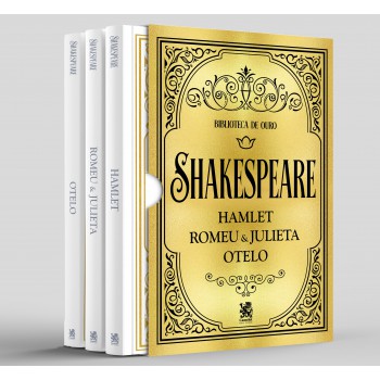 Biblioteca De Ouro - Shakespeare - Box Com 3 Livros