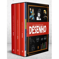 Curso Básico De Desenho - Box Com 3 Livros