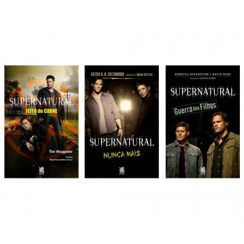 Coleção Supernatural - Kit Com 3 Livros