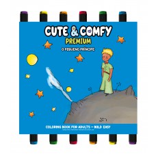 Coleção Cute & Comfy - Premium Edition - Livro De Colorir Adulto