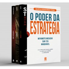 Biblioteca Desenvolvimento Pessoal - O Poder Da Estratégia | Box Com 3 Livros