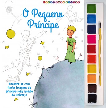 O Pequeno Príncipe Livro Para Pintar Com Aquarela