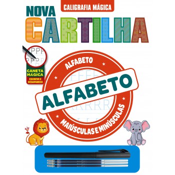 Coleção Nova Cartilha De Caligrafia - Alfabetização Em Construção - Alfabeto