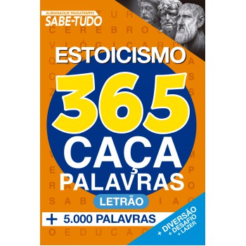 Almanaque Passatempo Sabe-tudo 365 Caça-palavras - Estoicismo