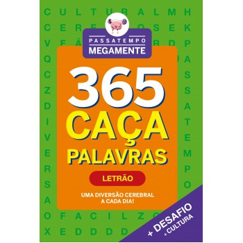 Passatempo Megamente 365 Caça-palavras - Letrão