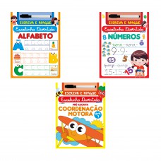 Coleção Escolinha Divertida Especial - Kit Com 3 Livros