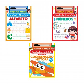 Coleção Escolinha Divertida Especial - Kit Com 3 Livros